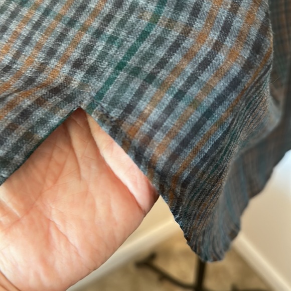 Oska Long Sleeve Top & Pants Plaid Size M - Picture 9 of 16